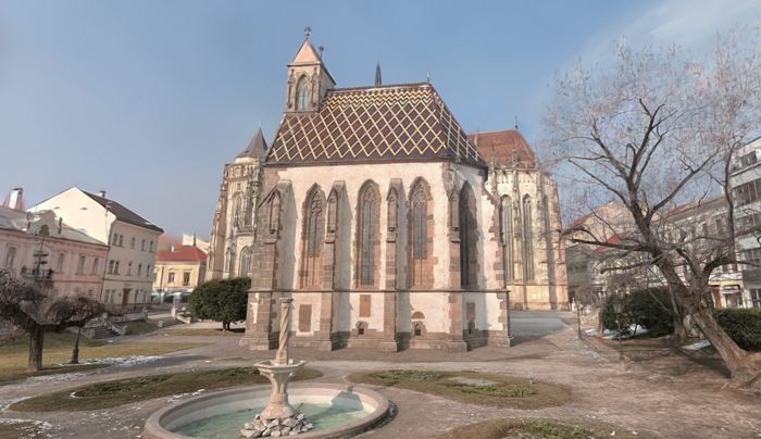 St. Michael's Chapel, Košice — 3D Gaussian Splatting capture preview