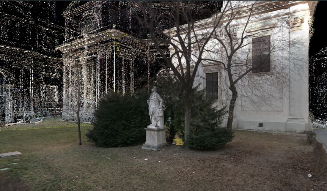 Vienna Street — 3D Gaussian Splatting capture preview